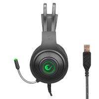 RAMPAGE FAVORY 7.1 Sİyah Usb Surround Oyuncu Kulaklık+Mic